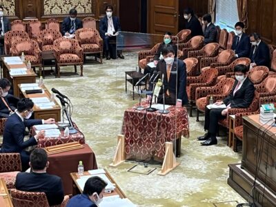 4/6 内閣委員会（経済安全保障推進法案④）　　立憲修正案の提出者として答弁。また党を代表し討論